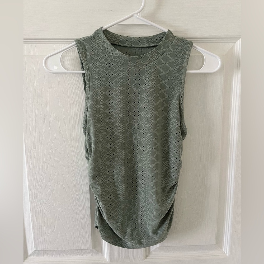 Light Green Sleeveless Top